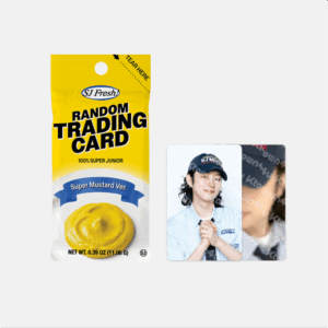 SUPER JUNIOR - 20TH ANNIVERSARY POP-UP [GRAND OPENING! SJ MARKET] RANDOM TRADING CARD SET (SUPER MUSTARD Ver.)