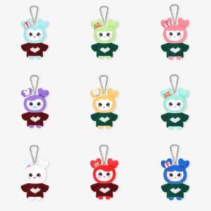 JYP JAPAN POPUP STORE 2025 TWICE OFFICIAL GOODS [Holiday Morning] - BABY LOVELYS BAG CHARM