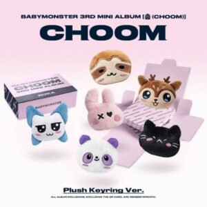 BABYMONSTER - 3rd Mini Album CHOOM (Plush Keyring Select Version)