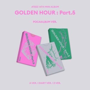 ATEEZ - 14TH MINI ALBUM GOLDEN HOUR : Part.5 (POCAALBUM)