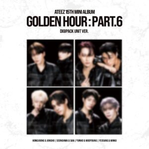 ATEEZ - 15th Mini Album GOLDEN HOUR : Part.6 (DIGIPACK UNIT ver.) Random