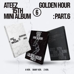 ATEEZ - 15th Mini Album GOLDEN HOUR : Part.6 (Standard ver.)