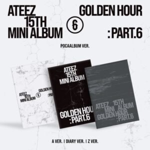 ATEEZ - 15th Mini Album GOLDEN HOUR : Part.6 (POCAALBUM ver.) Random